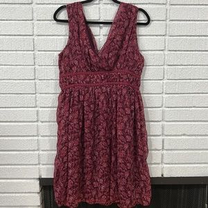 Simply styled cross front dress